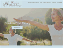 Tablet Screenshot of pasadenapellets.com